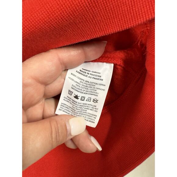 Nike Sportswear JDI Hoodie Jacket Mens Size Large Red Hooded Pullover Just Do It - Picture 4 of 8